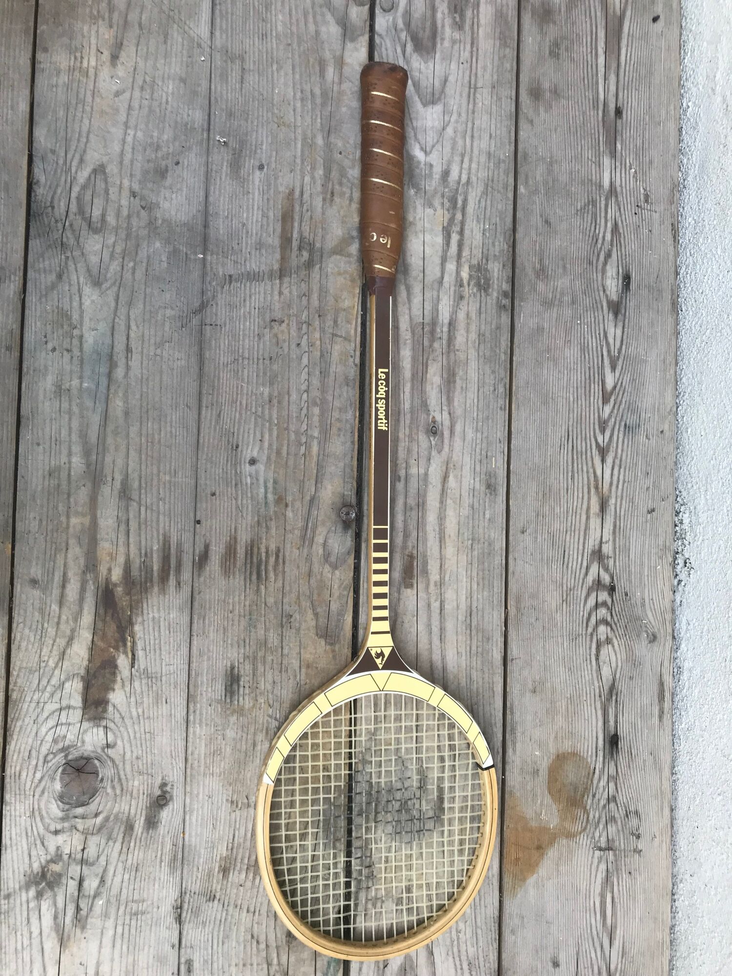 Raquette squash le coq sportif