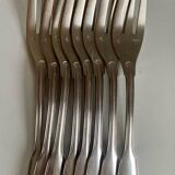8 small Argental goldsmith forks