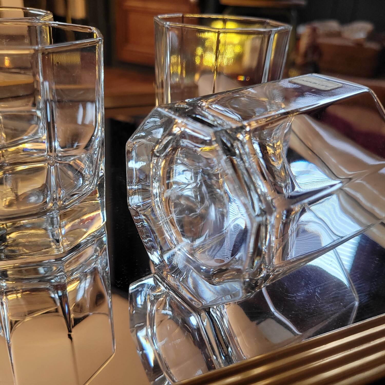 7 Octime Luminarc glasses – 1980s