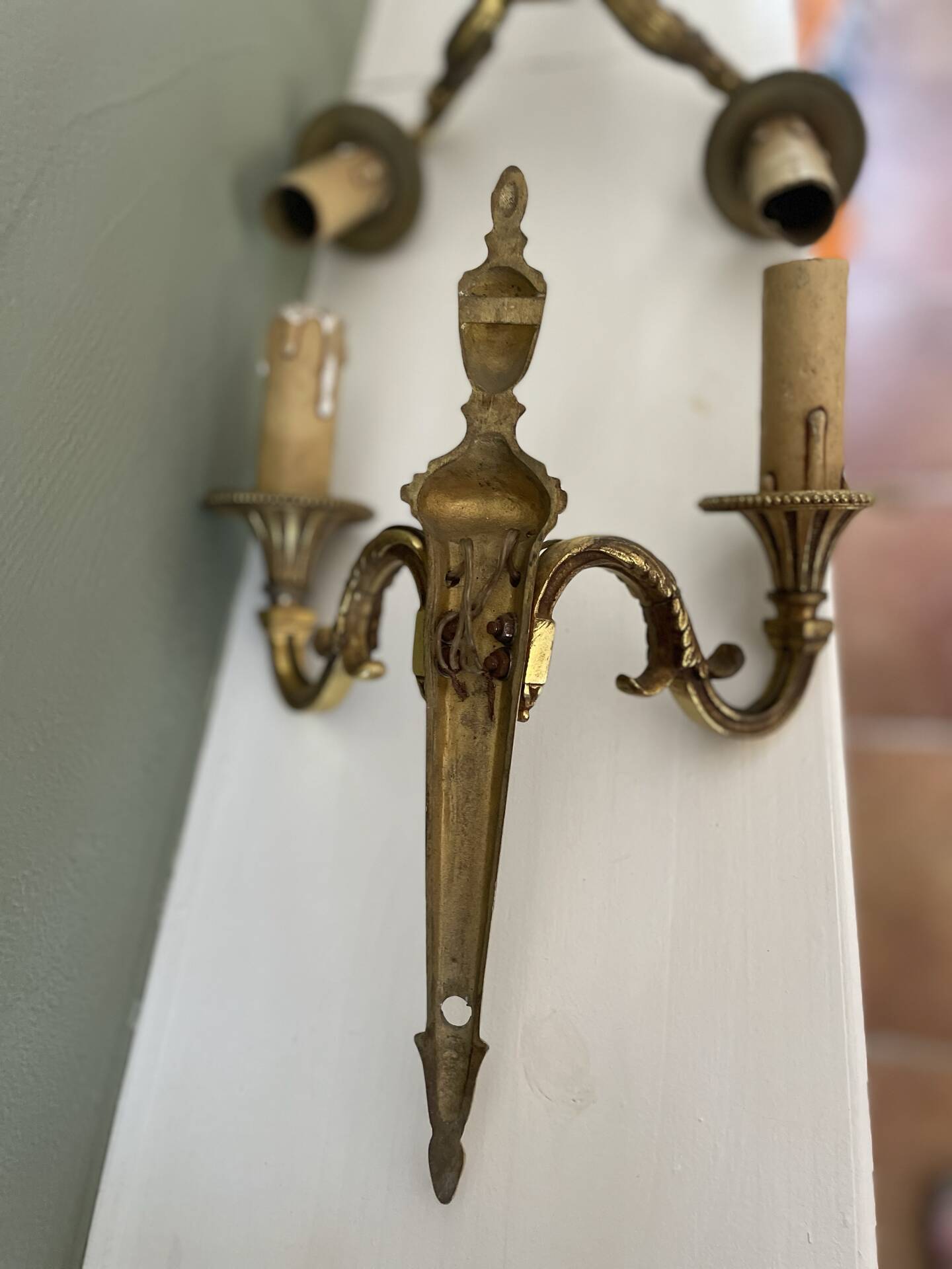 Napoleon style wall lights