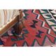 1970s Turkish Oushak Handmade Wool Cotton Orange Runner Rug 93x305