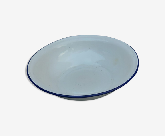 Basin enamelled sheet metal