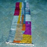 Moroccan Berber carpet hallway Boujaad 304 x 85 cm new
