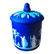 Pot à tabac Wedwood bleu