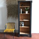 Wooden and black library