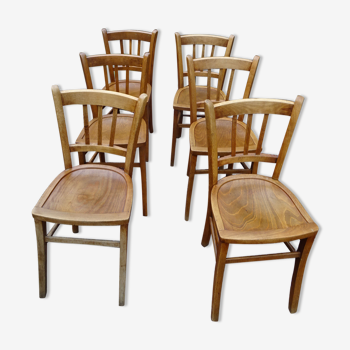 6 old chairs