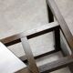 Italian Wooden & Smoked Glass Coffee Table, 60s