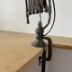 Lampe industrielle à ciseaux, pince d'établi