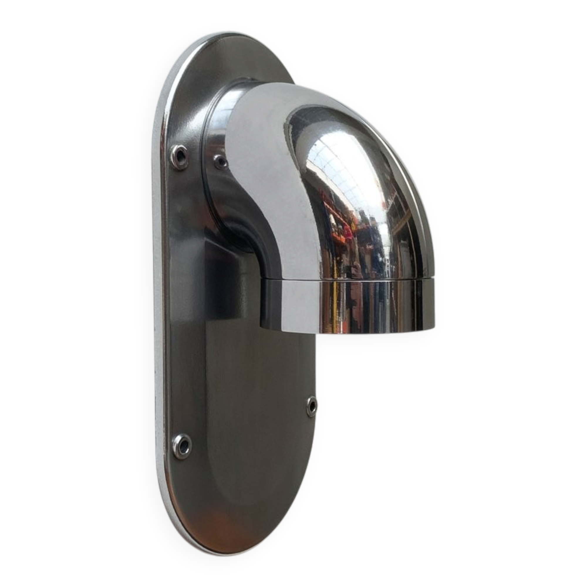 Vintage Danish Pipeline wall lamps by Ole Pless Jørgensen for Nordisk Solar, set of 2.