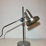 Brushed aluminum desk lamp
