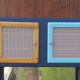 Wooden screen, fabric of your choice