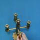 Five-Arm Brass Candelabrum by Lars Åkesson for Vallonmässing, Sweden