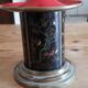 Cigarettes holder vintage metal enamelled