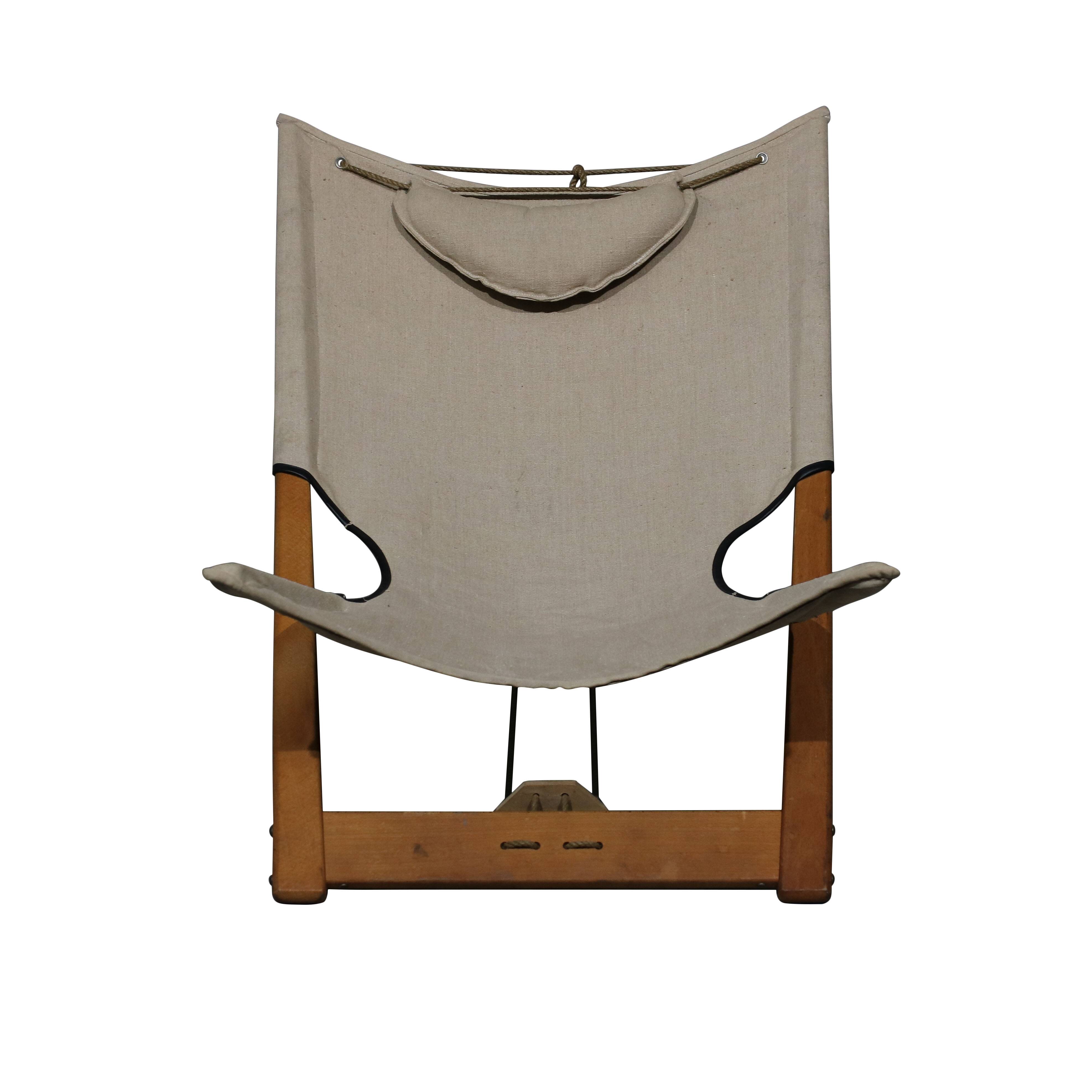 Fauteuil lounge vintage Hyllinge Mobler Safari