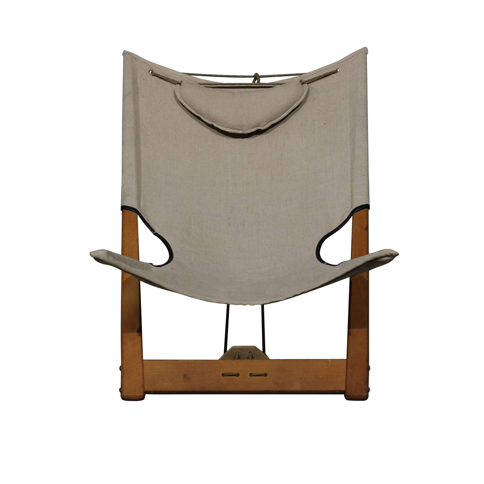 Fauteuil lounge vintage Hyllinge Mobler Safari