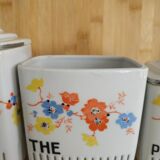 4 Old spice pots décor MANON