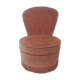 Fauteuil crapaud rose