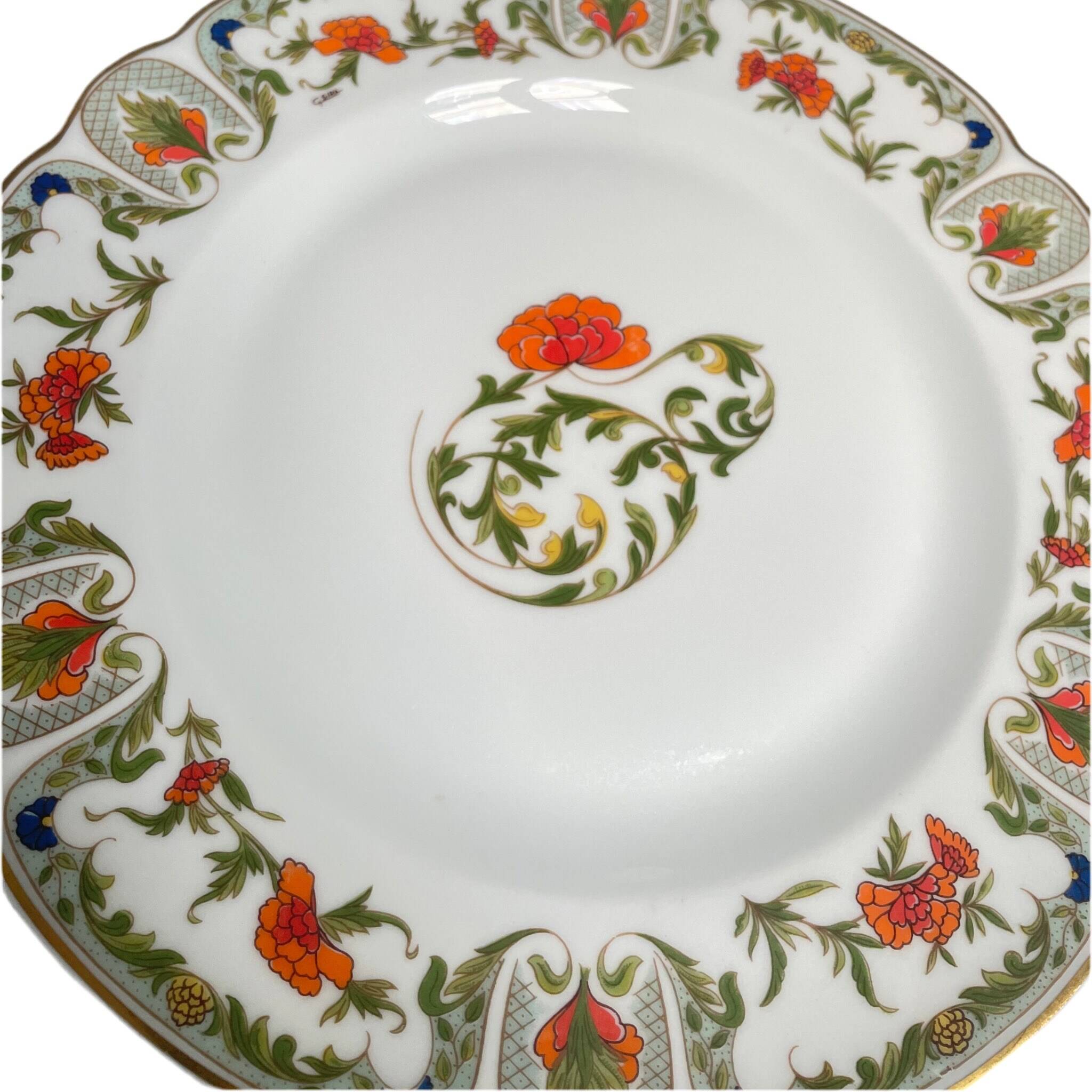 Porcelain Dinner Plate - Mozart "Shantung" Pattern Haviland
