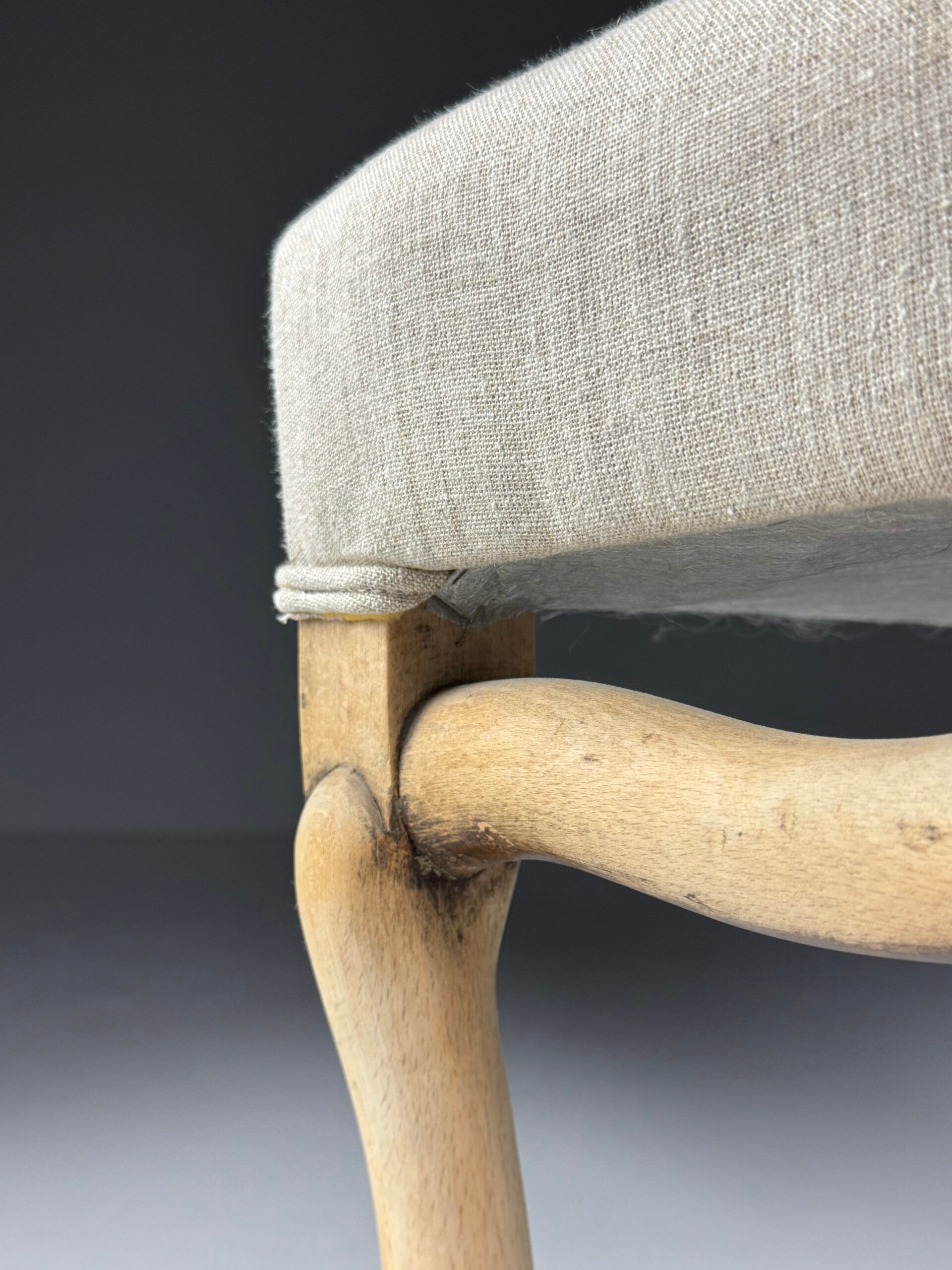 Set of 4 Os de Mouton dining chairs