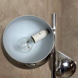 Vintage chrome metal floor lamp
