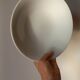 Small white porcelain fruit cup