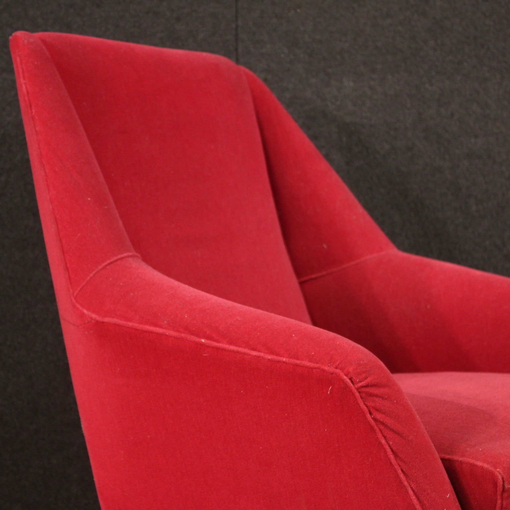 Paire de fauteuils italiens des années 60
