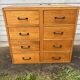 A Vintage Workshop and Trade Cabinet with Drawers