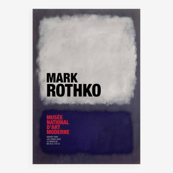 Affiche d'Exposition Mark ROTHKO