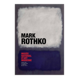 Affiche d'Exposition Mark ROTHKO