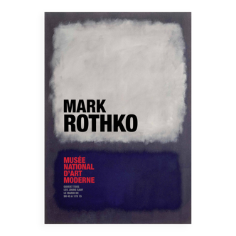 Affiche d'Exposition Mark ROTHKO