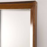 Miroir en palissandre avec épingles en laiton, AM Spejle Danemark, années 1960