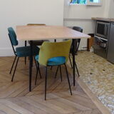 Table and chairs years 60