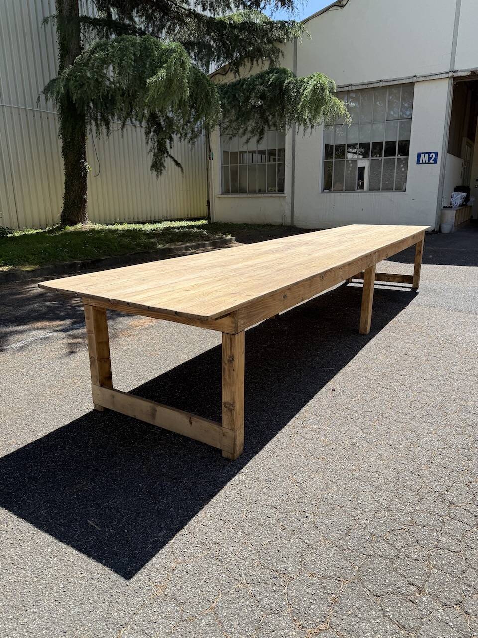 XXL 5 meter pine farmhouse table