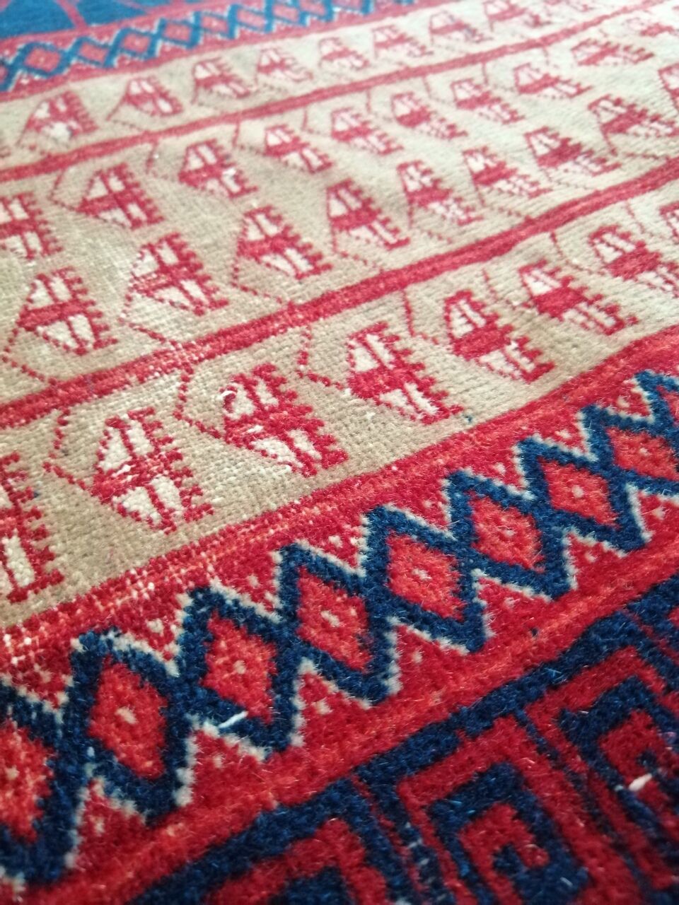Vintage pakistan bukhara carpet  220x300cm