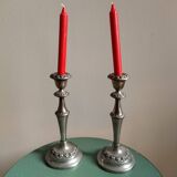 Pair of candle holders