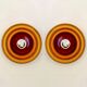 Set of 2 Ceramic Wall Lamps