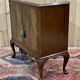 Buffet chippendale en acajou des années 1950 avec dessus verre