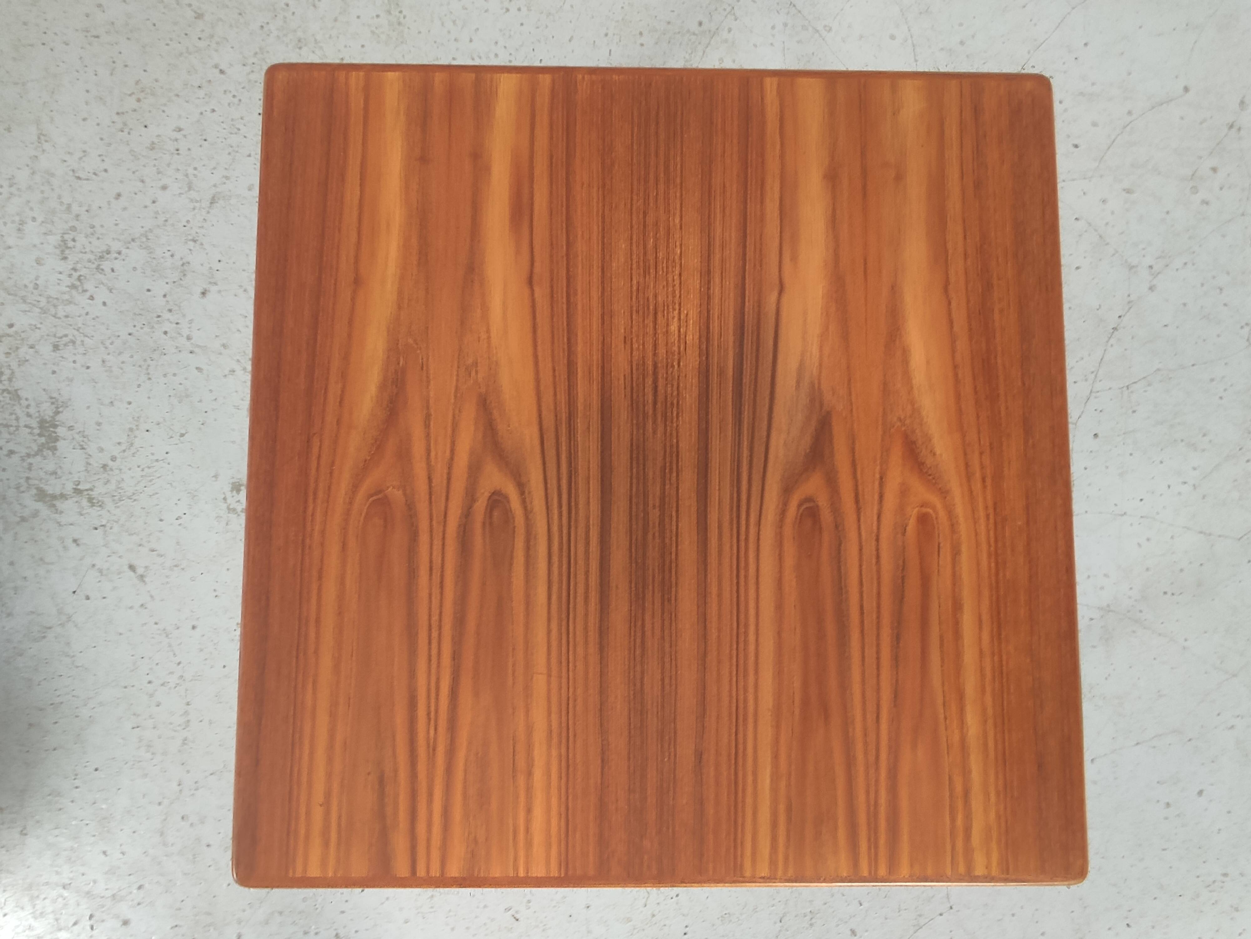 Teak coffee table by Vejle Stole Denmark 1960s