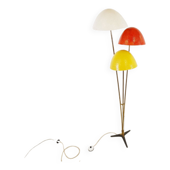 Mid century mushroom floor lamp, 1950s