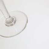 Lot de 4 flûtes à champagne en cristal ciselé