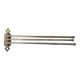 Vintage articulated towel rack 3 arms