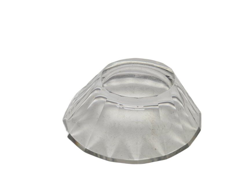 Art Deco transparent jardiniere from Moser, 1930s