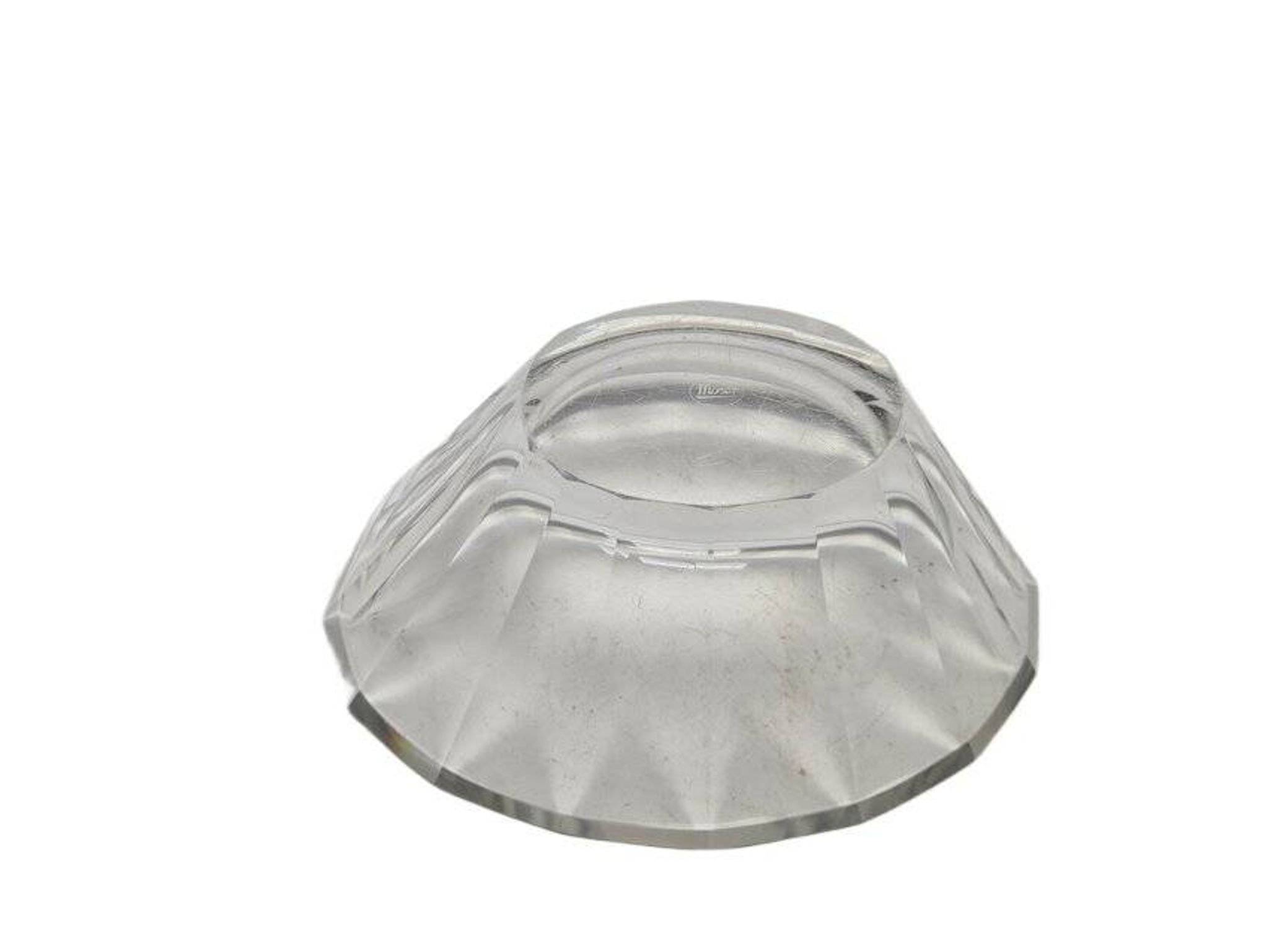 Jardinière transparente Art Déco de Moser, années 1930