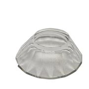 Jardinière transparente Art Déco de Moser, années 1930