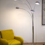 Lily of the valley floor lamp with 5 branches