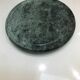 Flat green marble