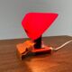Mid-century East German space age clamp lamp by Krania, 1960s.