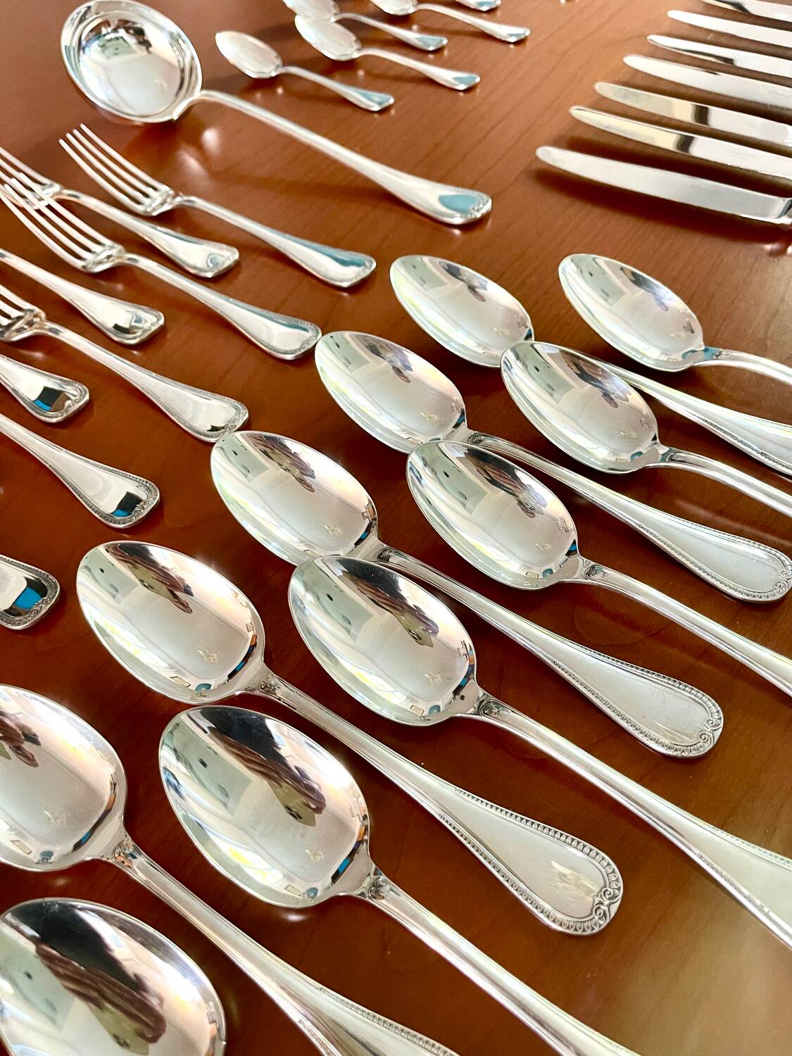 Christofle Malmaison 49-piece cutlery set