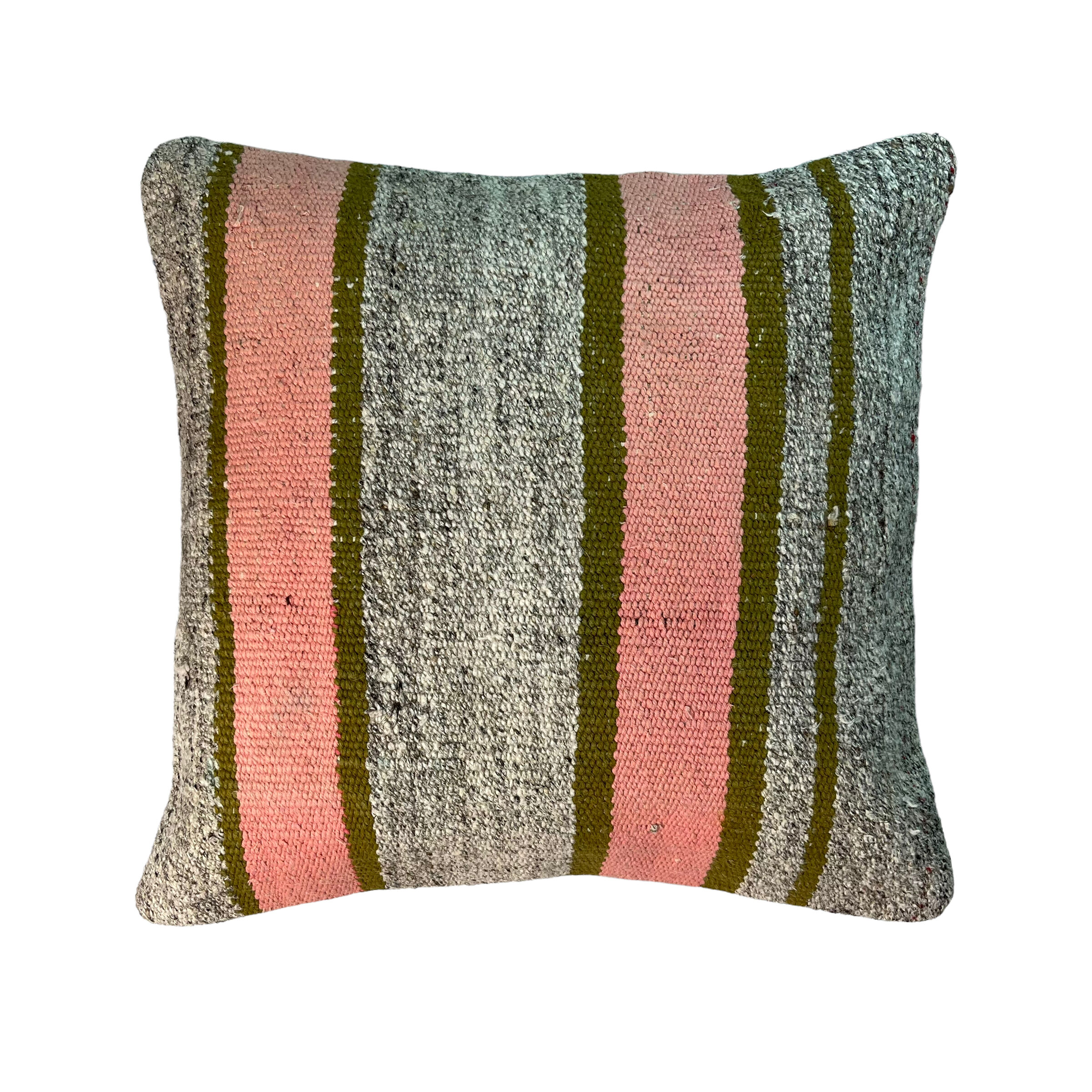 Vintage turkish kilim cushion cover 40 x 40 cm