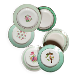 Flat earthenware plates
